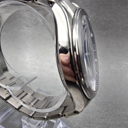 Citizen Eco-Drive Attesa Watch Men 38mm Black Dial Titanium H410-T003788 PARTS!!4