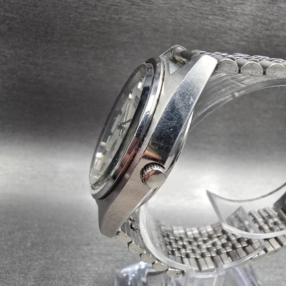 Seiko Type II Watch Men 35mm Silver Dial Silver Daydate 7546-710E New Battery2