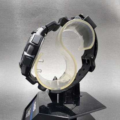 Casio AE1000W Watch Men 41mm Digital Black Gray Tone World Time Alarm New batt7