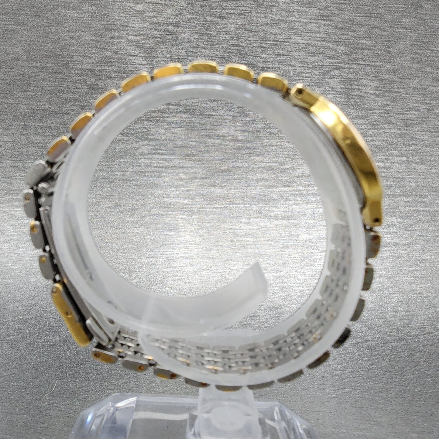Omega De Ville Watch Women 22mm Gold Dial Two Tone 795.0897.2 Warranty Card PART9