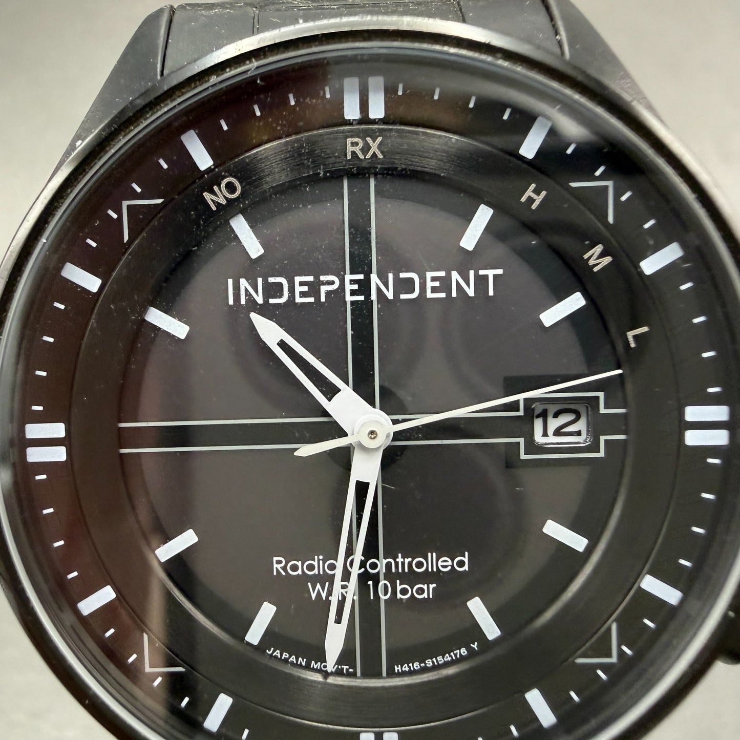 Citizen Independent Radio Controlled Watch Men 42mm Black Dial Black Tone Runs2