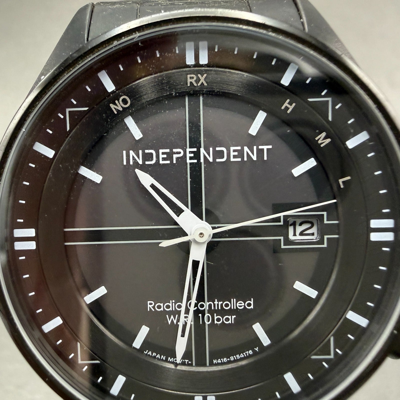 Citizen Independent Radio Controlled Watch Men 42mm Black Dial Black Tone Runs2
