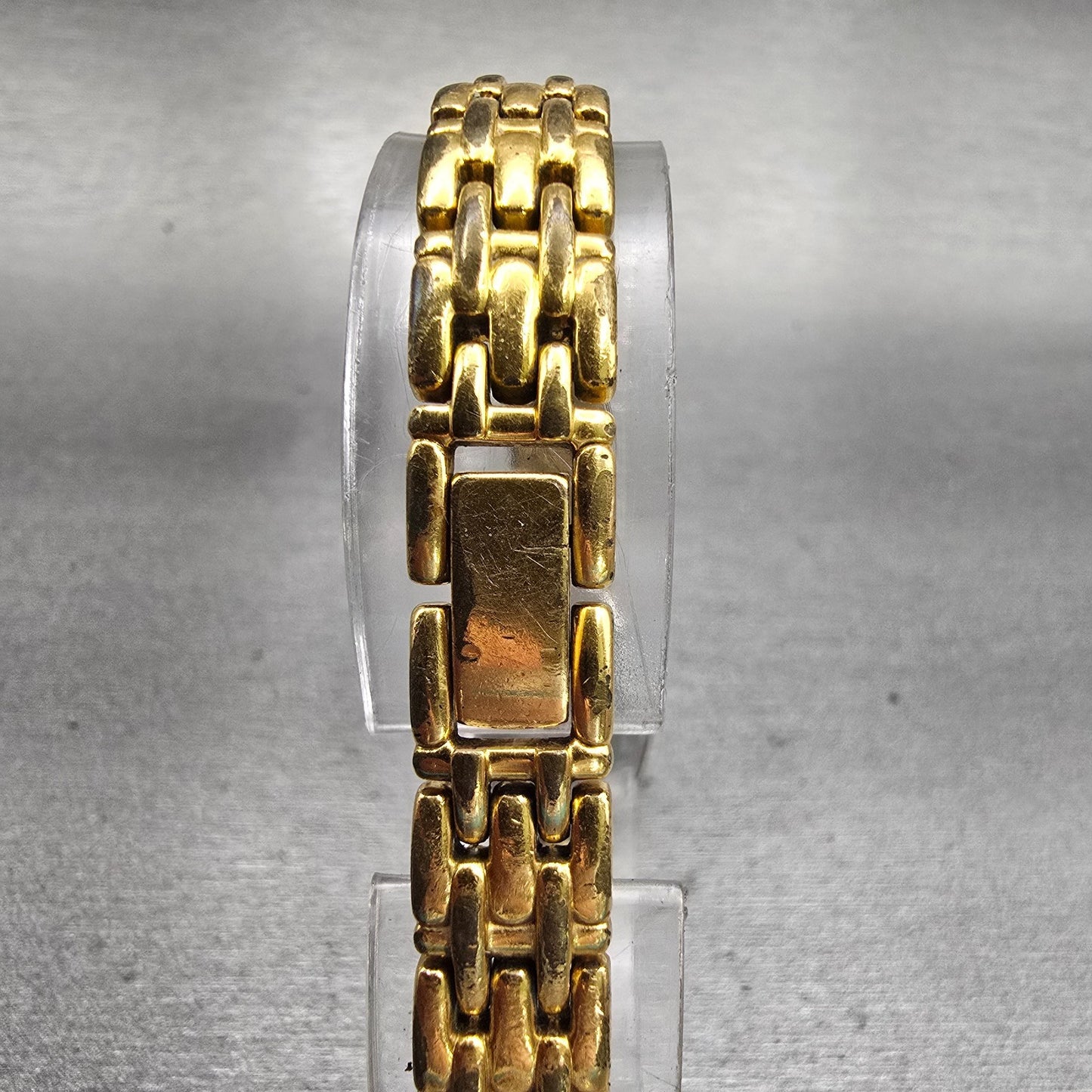 Seiko Watch Women 17mm White Dial Gold Tone Oval 1N00-6M90 New Battery Vintage7