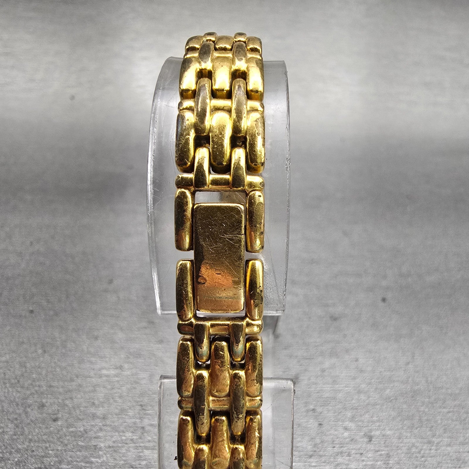 Seiko Watch Women 17mm White Dial Gold Tone Oval 1N00-6M90 New Battery Vintage7