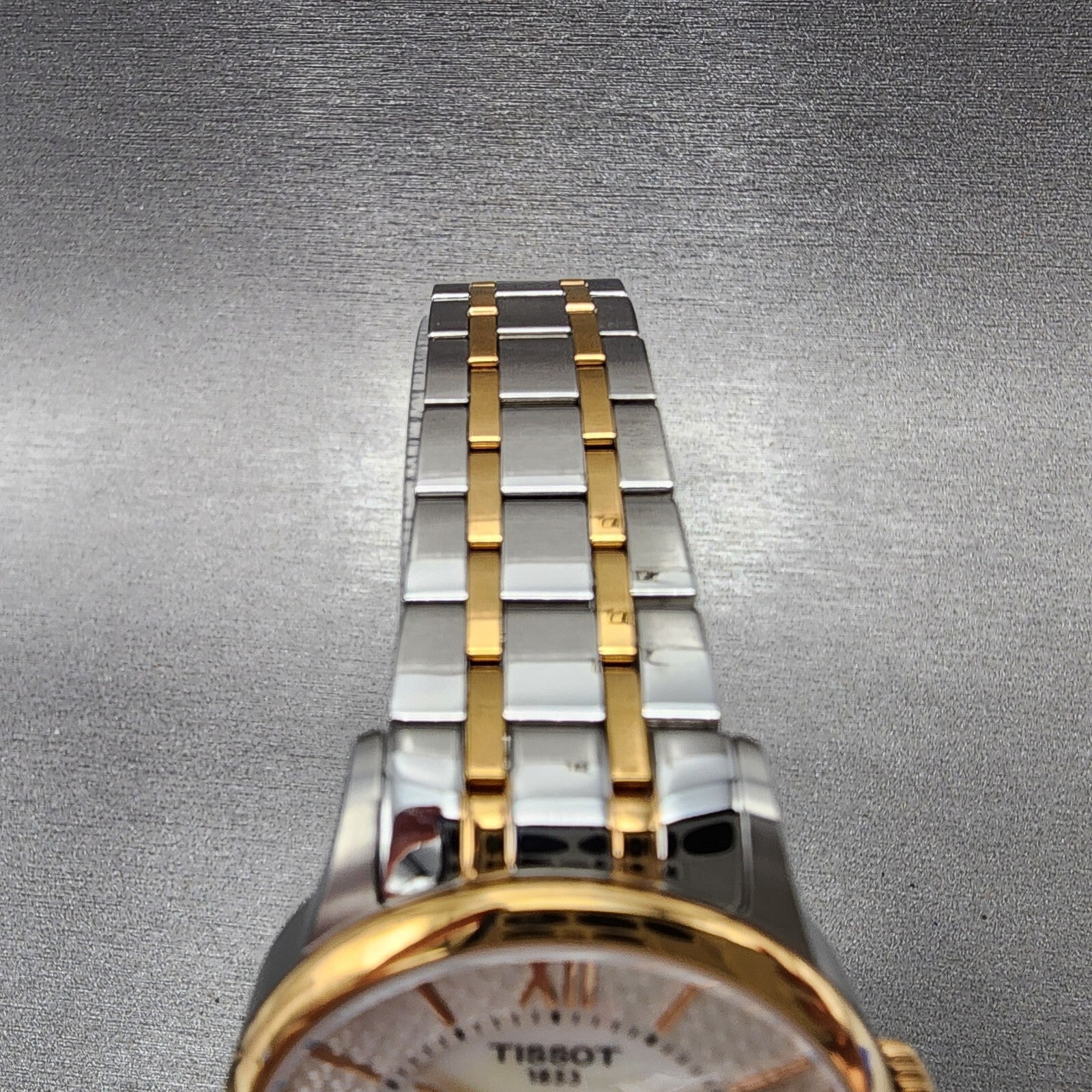 Tissot Chemin Des Tourelles Powermatic 80 Watch Women 32mm MOP Dial Two Tone4