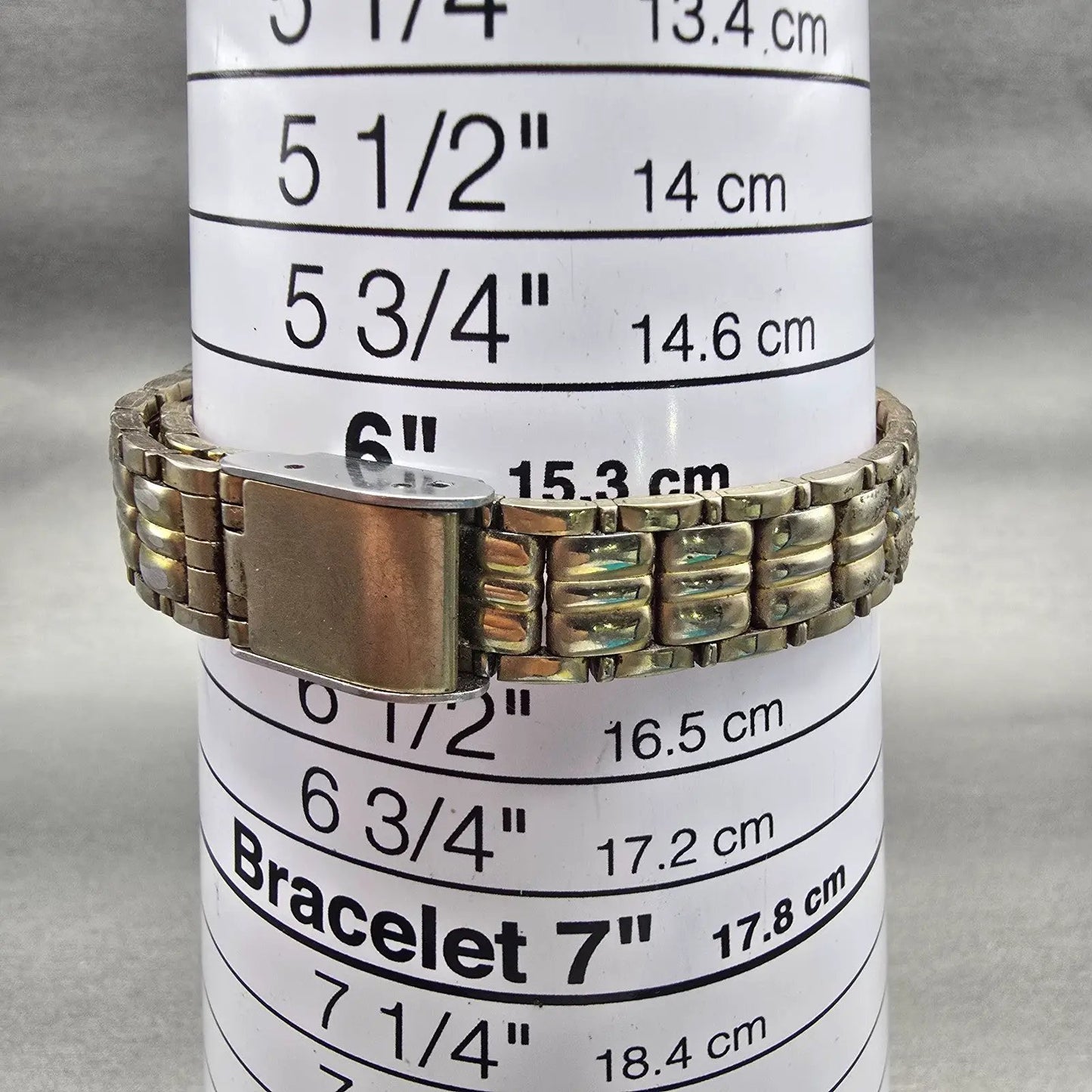 Seiko Watch Women 17mm Gold Dial Gold Tone Rectangle V401-5250 New Battery VTG9