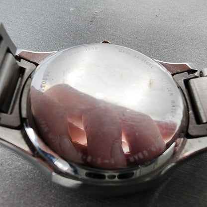 Citizen EcoDrive Watch Women 35mm White Dial Two Tone E031R010867 Runs9