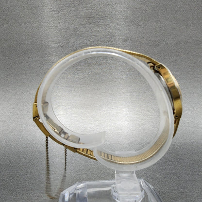 Citizen Watch Women 21mm Champagne Dial Gold Tone 23200058 New Battery8