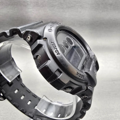 Casio G-Shock DW-6900BB Watch Men 50mm Black Dial Black Chrono Alarm New Battery3