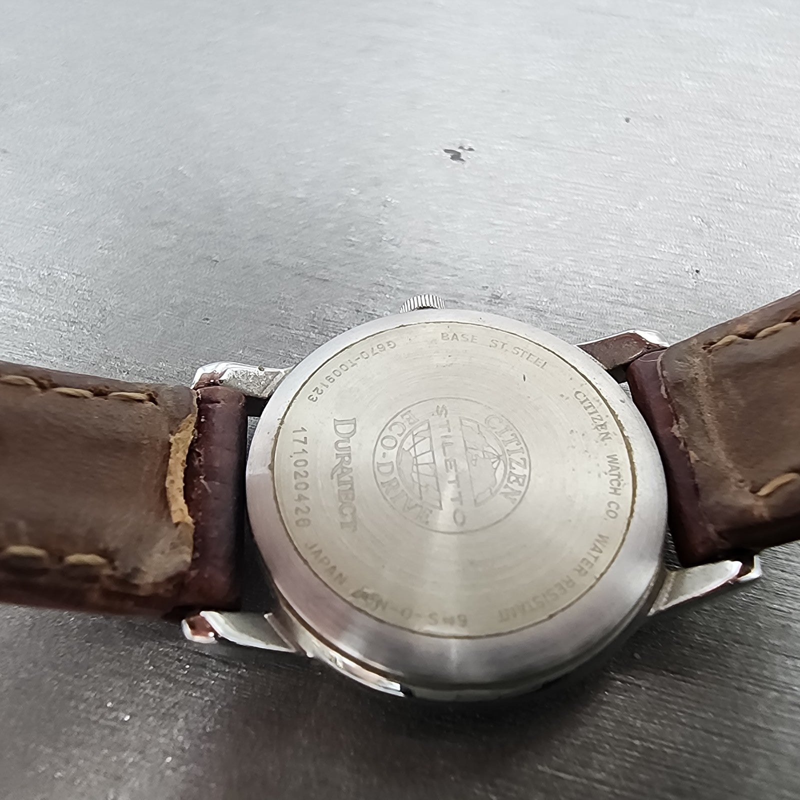 Citizen EcoDrive Watch Women 23mm White Dial Silver Tone G670T009123 Runs9