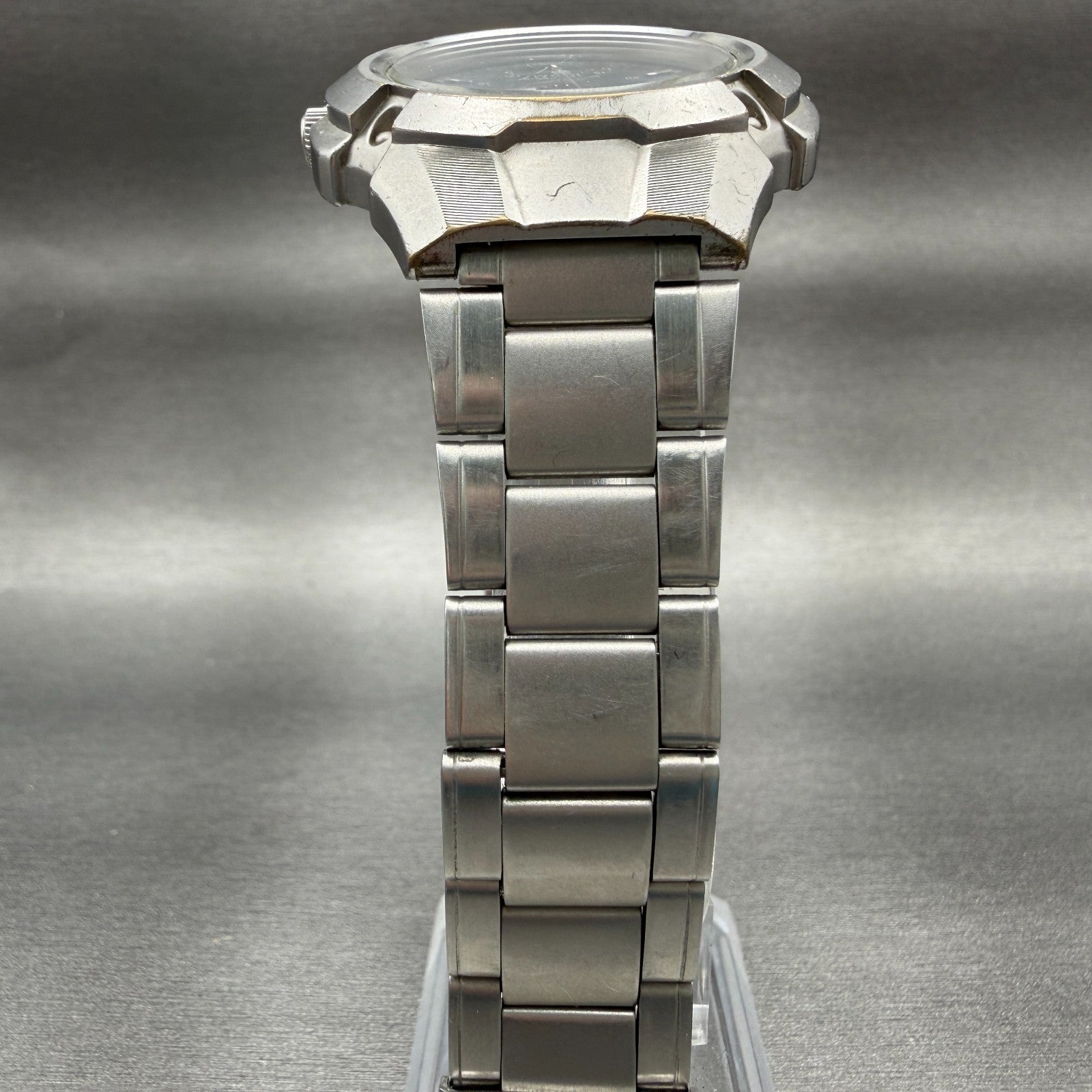 Casio MTP-3036 Watch Men 41mm Blue Dial Silver Tone Date Round PARTS!!!!!!!!!!!!2