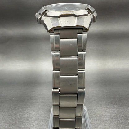 Casio MTP-3036 Watch Men 41mm Blue Dial Silver Tone Date Round PARTS!!!!!!!!!!!!2