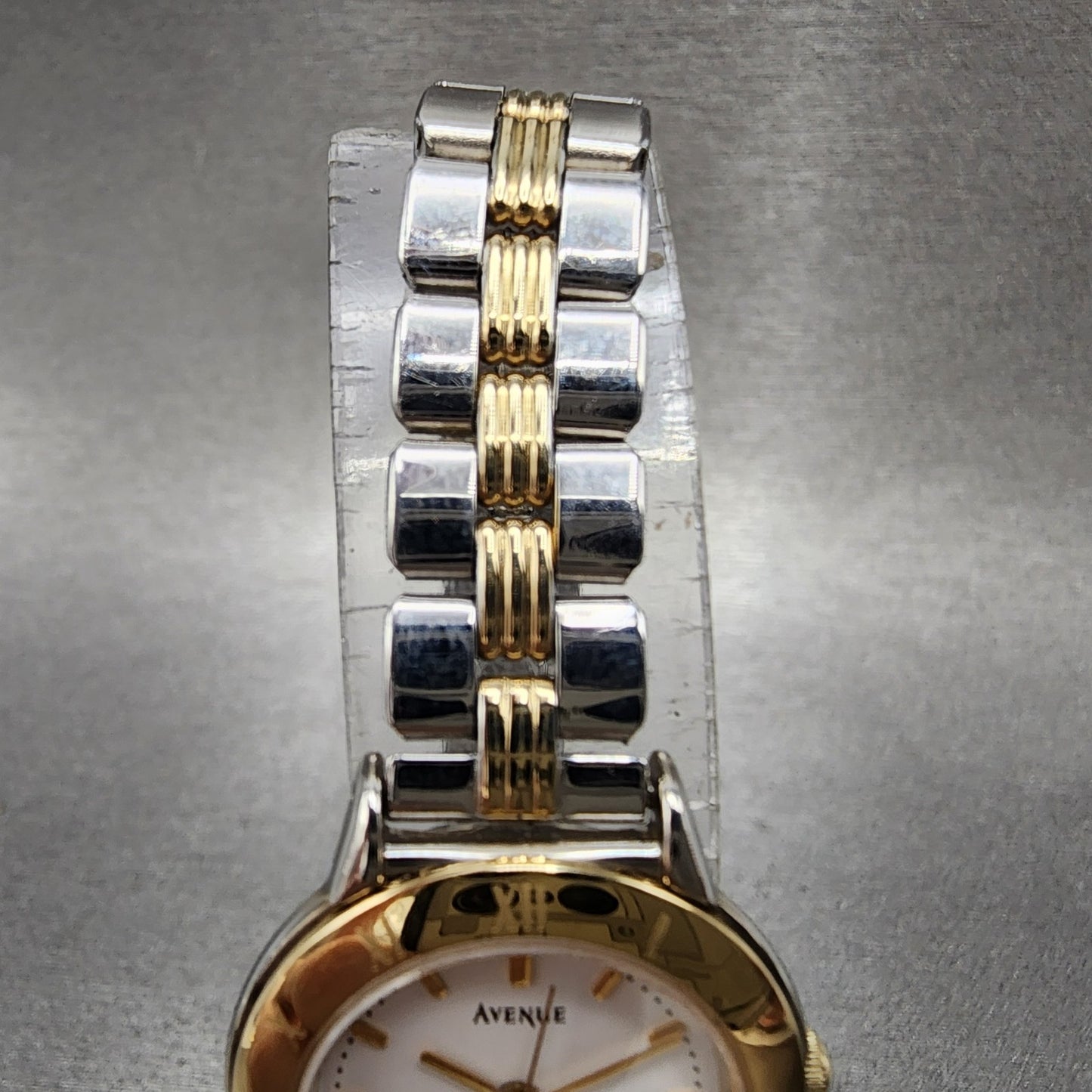 Seiko Avenue Watch Women 23mm White Dial Two Tone 1f210f50 New Battery4
