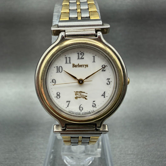 Burberry Watch Women 25mm White Dial Two Tone Round 2930-294386 PARTS0