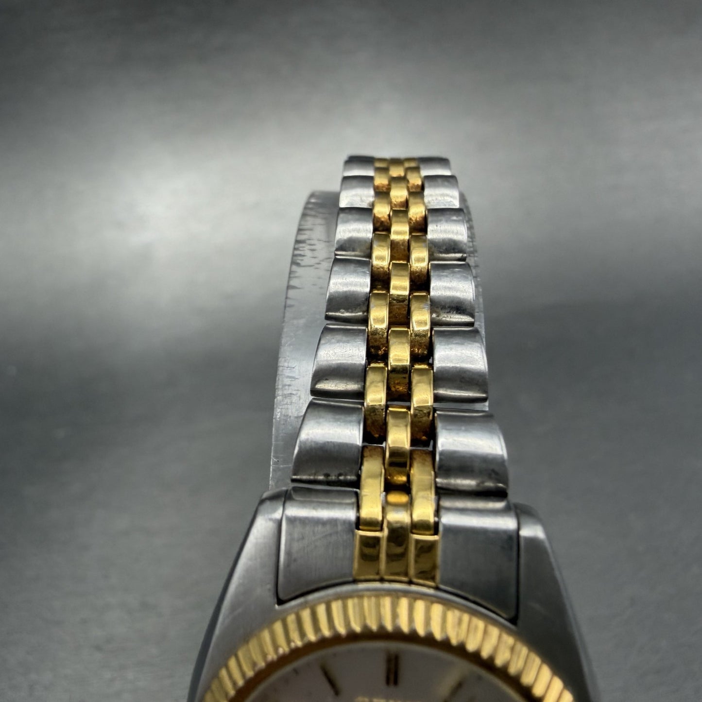 Seiko Automatic Watch Women 25mm Silver Dial Two Tone Daydate 4206-0519 PARTS6