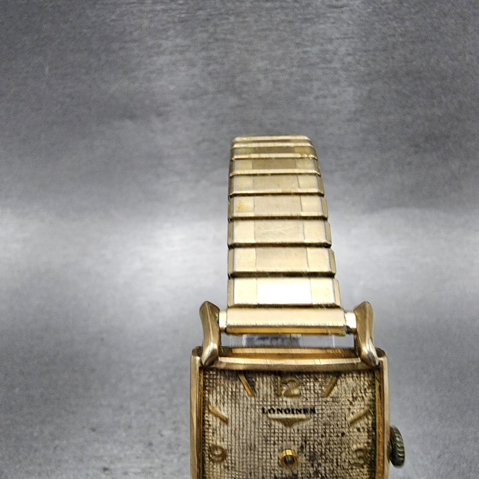 Longines Watch Men 26mm Cream Dial 10K Gold Filled Samll Seconds 23Z PARTS5