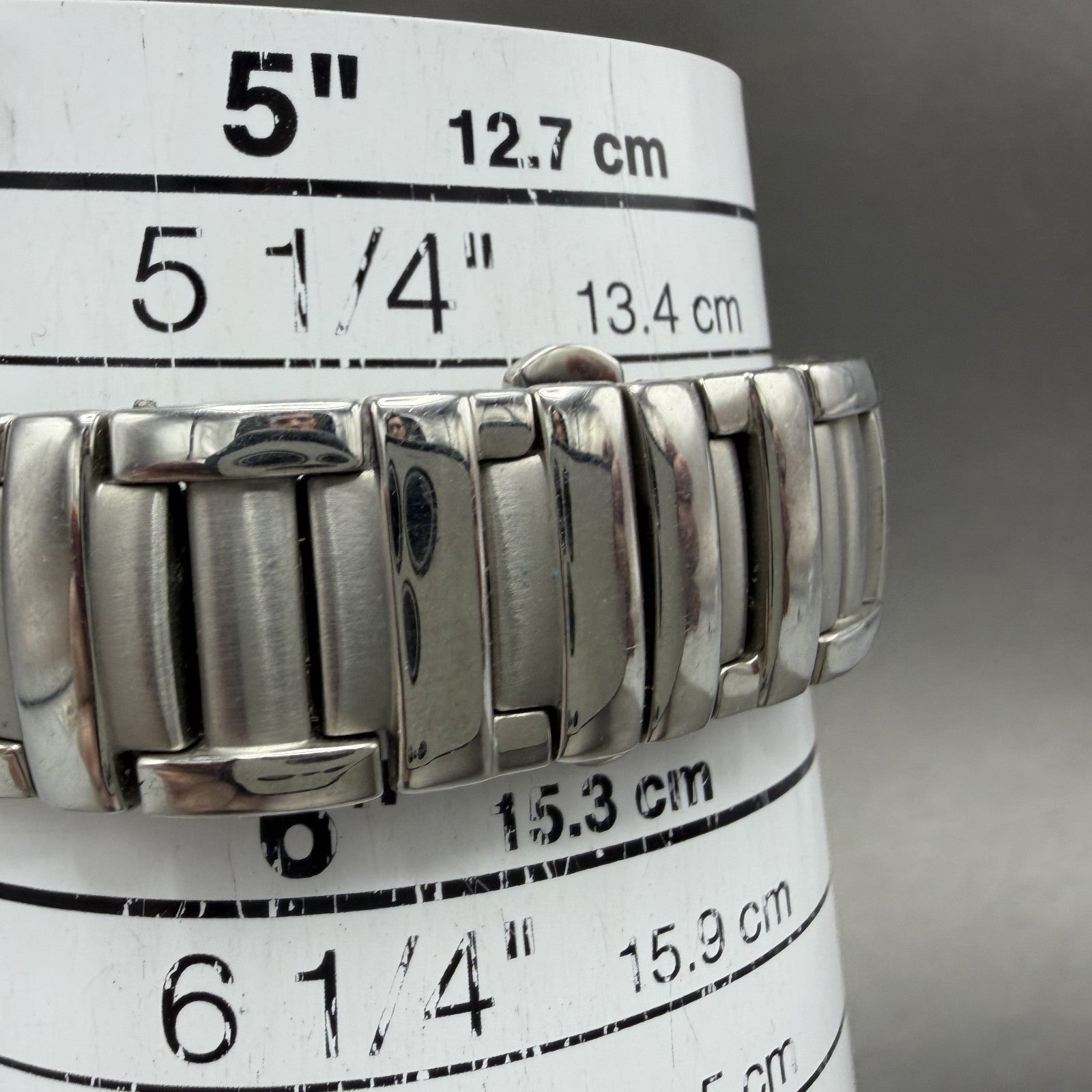 Maurice Lacroix Miros Tank Watch Women 16mm MOP Dial Steel Diamonds New Battery10