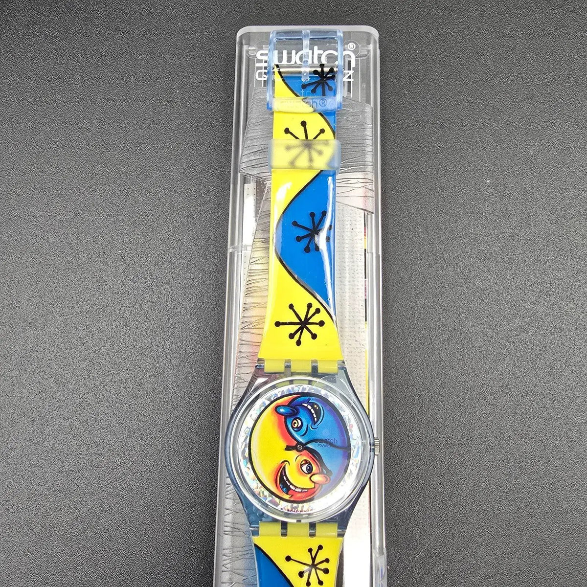 Swatch Artist Series 1996 Boxed Set of 6 Watches Men 34mm New Battery NOS Spring5