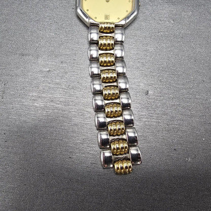 Christian Dior Watch Men 32mm Champagne Dial Two Tone Date 45.204 PARTS9