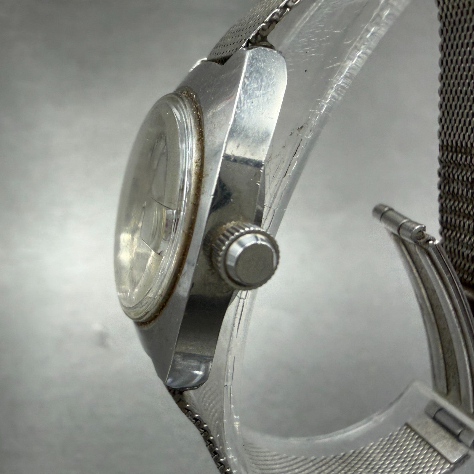 Seiko Chorus Special Watch Women 23mm Silver Dial Silver Tone Date 2518-0080 Run2