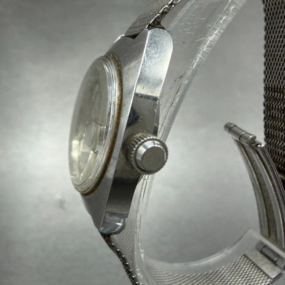 Seiko Chorus Special Watch Women 23mm Silver Dial Silver Tone Date 2518-0080 Run2