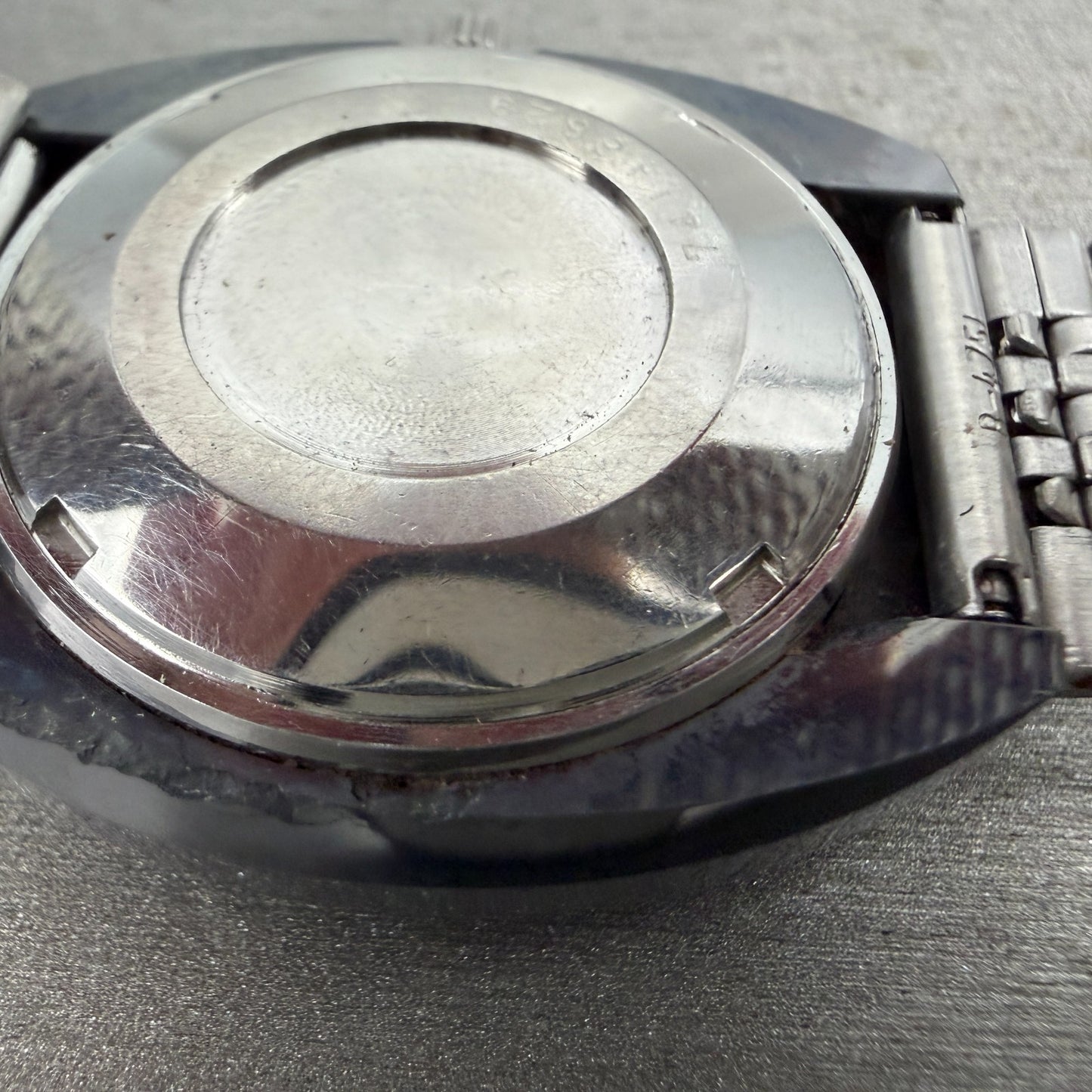 Rado Balboa V Watch Men 36mm Brown Dial Silver Tone Oval Date Automatic Runs11