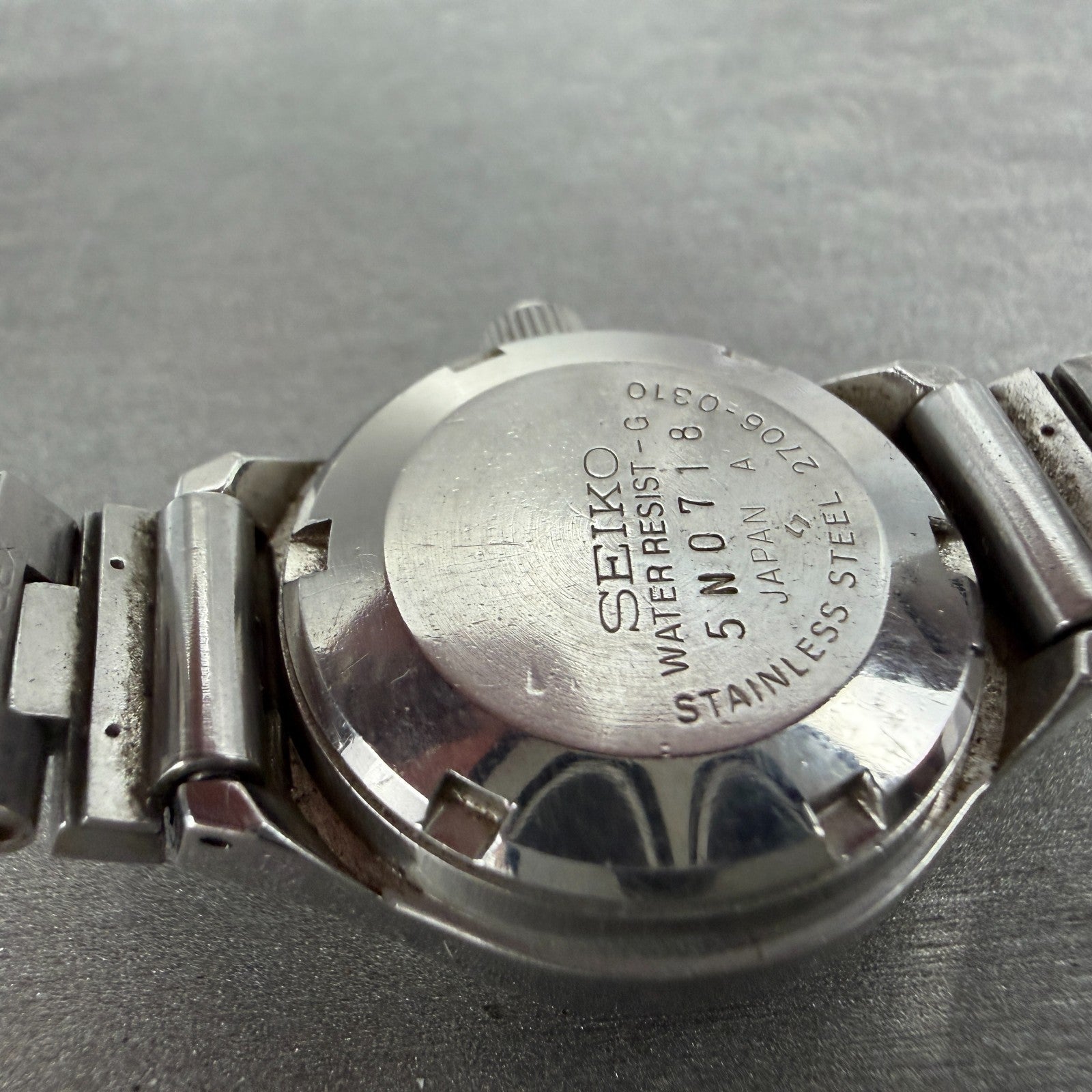 Seiko Automatic Watch Women 24mm Green Dial Silver Tone Daydate 2706-0310 Runs9