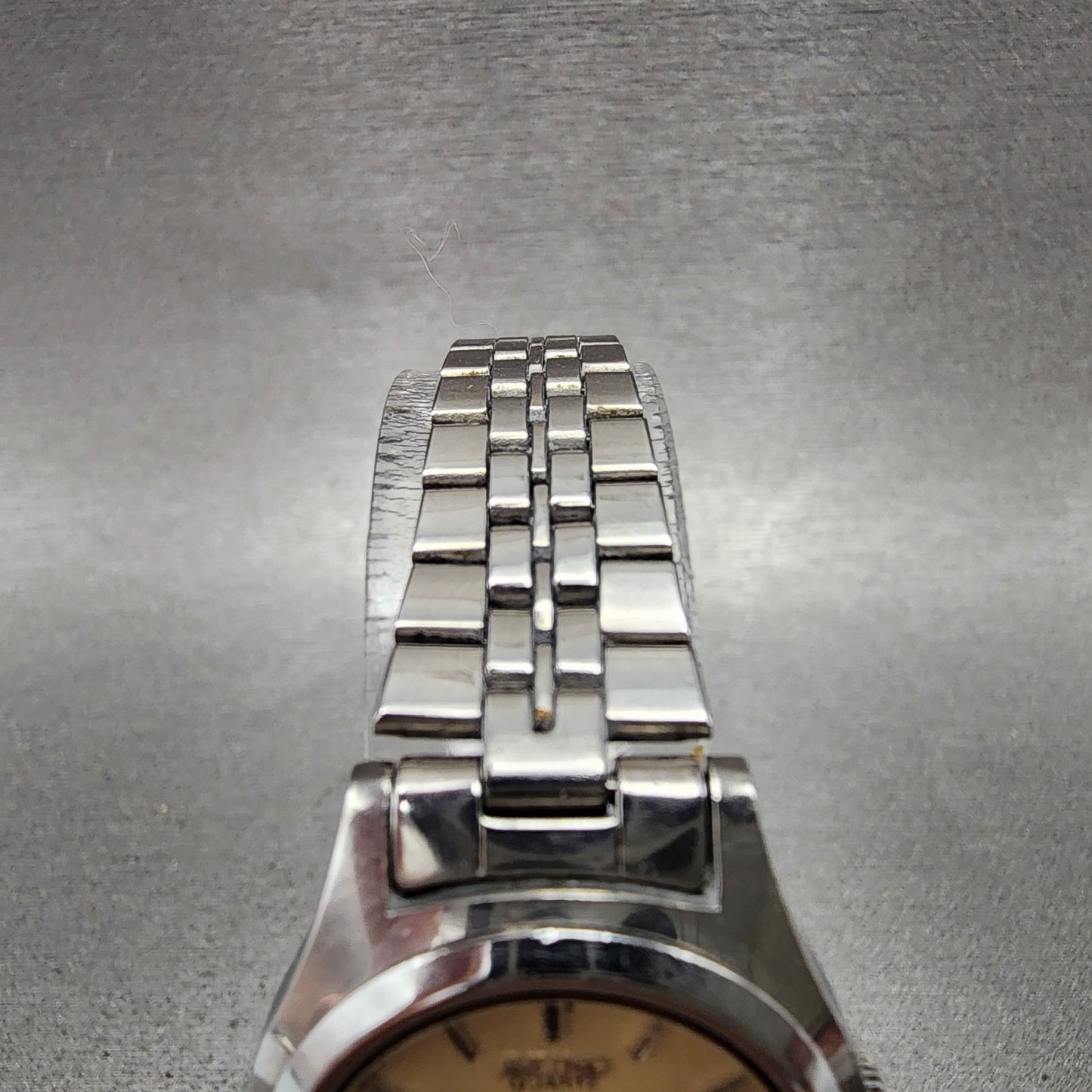 Seiko Watch Women 25mm Cream Dial Silver Tone Daydate 26230170 New Battery4