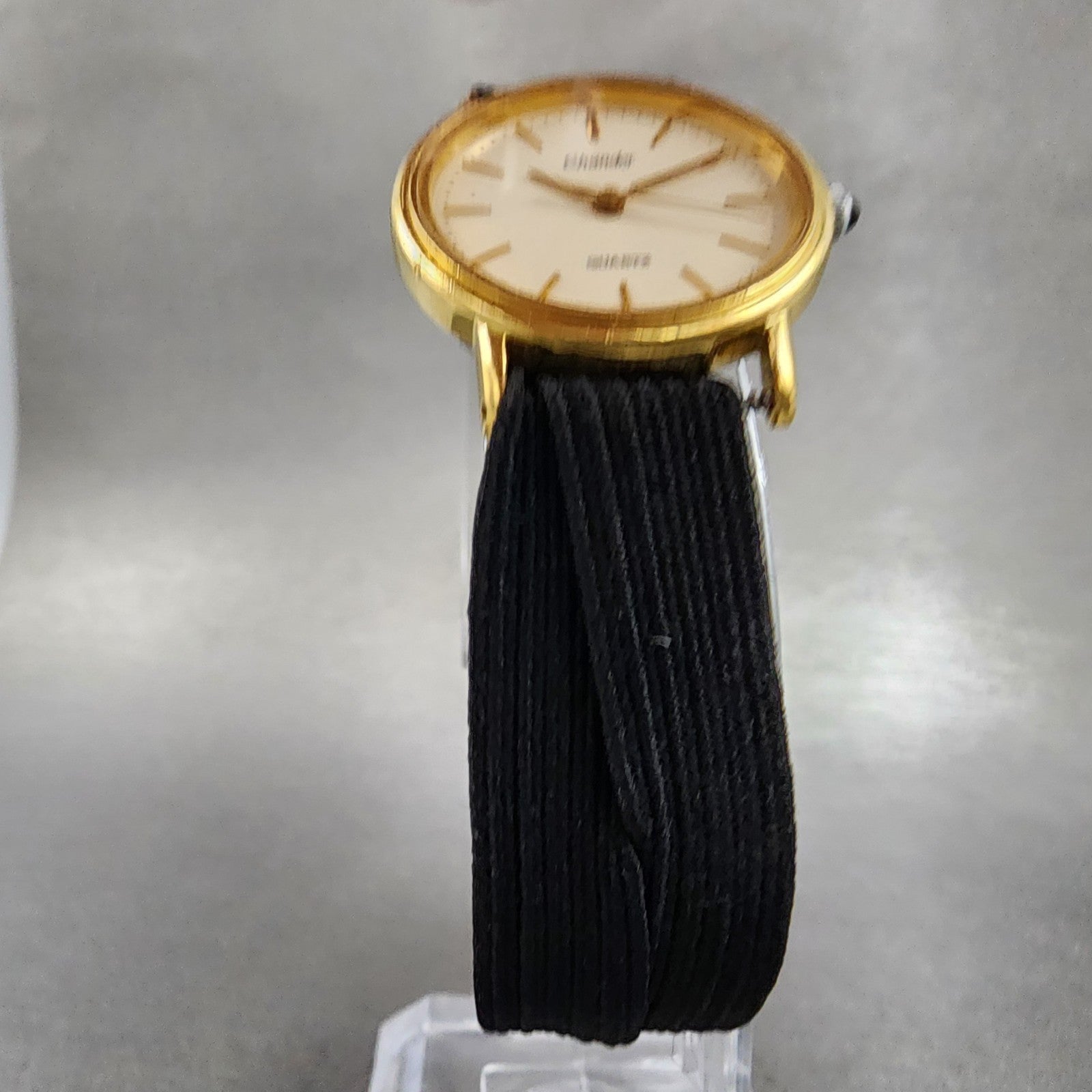 Orient Chandor Watch Women 25mm White Dial Gold Tone Round J6558200 New Battery5