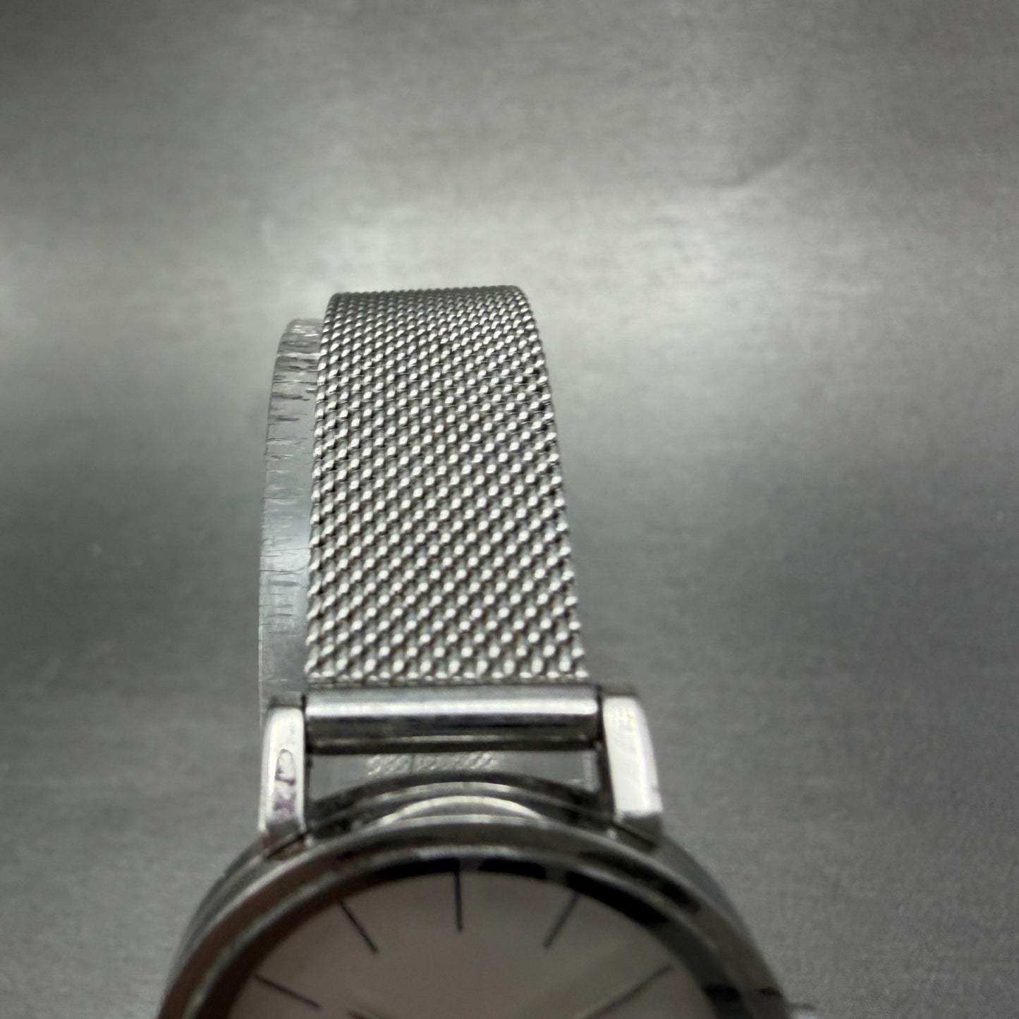 Skagen HALD Watch Women 26mm Silver Dial Silver Tone Round Mesh Band New Battery4