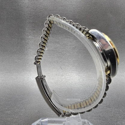 Raymond Weil Watch Women 25mm Champagne Dial Two Tone Date Round 9300 PARTS9