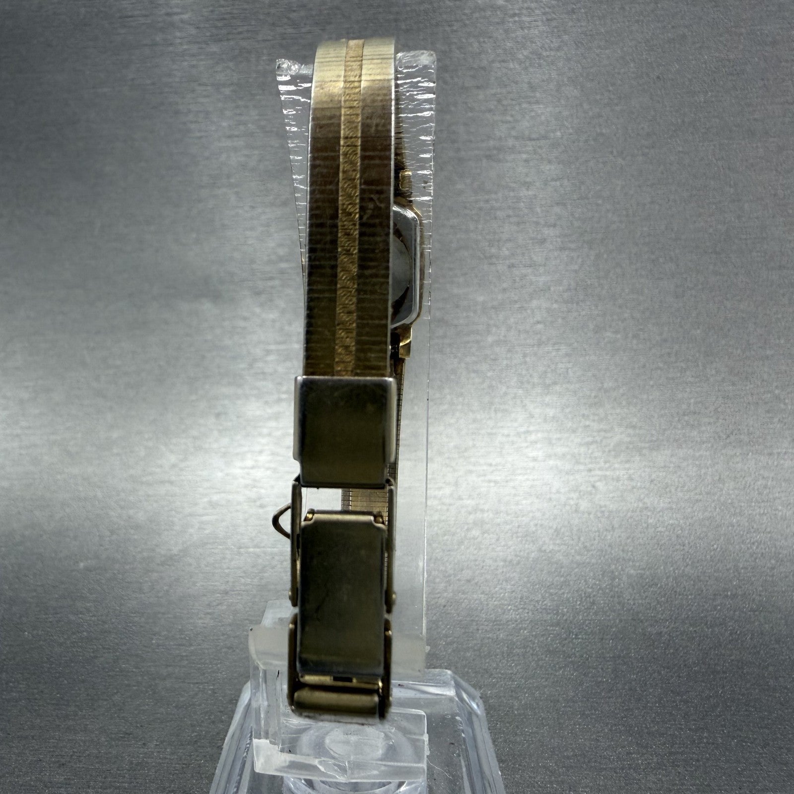 Citizen CQ Tank Watch Women 13mm Champagne Dial Gold Tone 2250 New Battery7