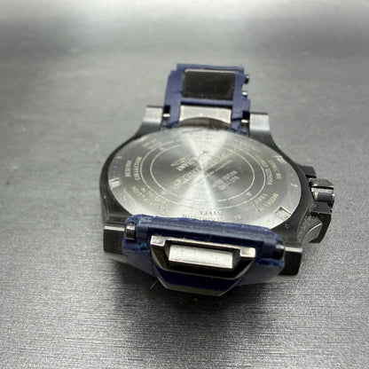 Invicta Excursion Chronograph Watch Women 40mm Blue Dial Daydate 18692 PARTS11
