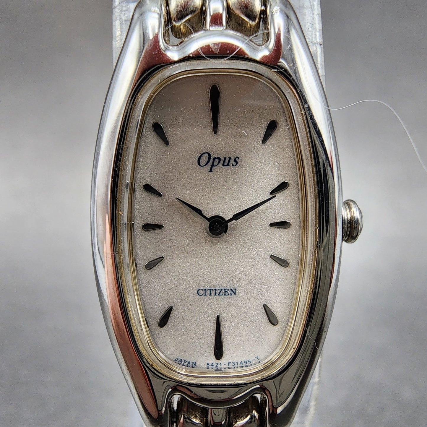 Citizen Opus Watch Women 16mm White Dial Silver Tone 5421F46908 New Battery1