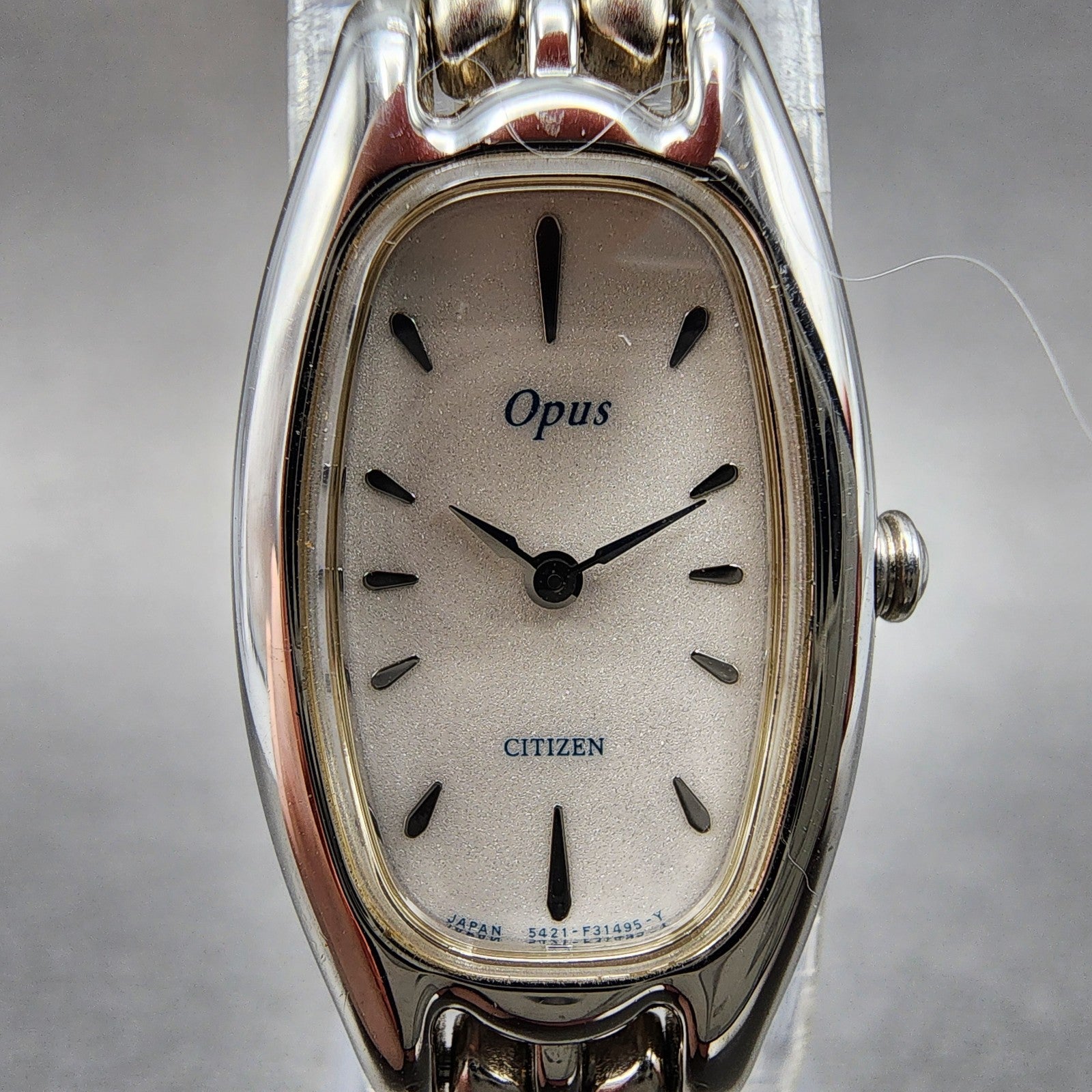 Citizen Opus Watch Women 16mm White Dial Silver Tone 5421F46908 New Battery1