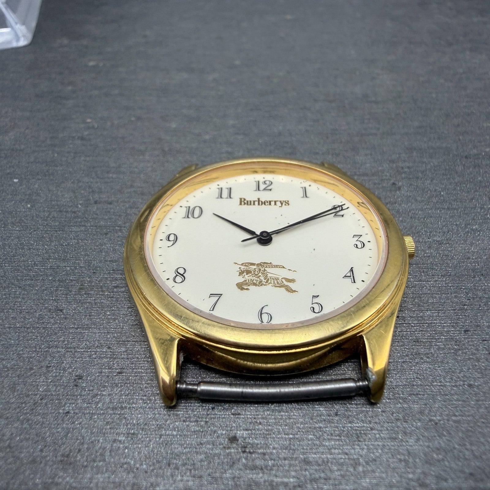 Burberry Watch Men 33mm Cream Dial Gold Tone Round 4631-E66076 PARTS3