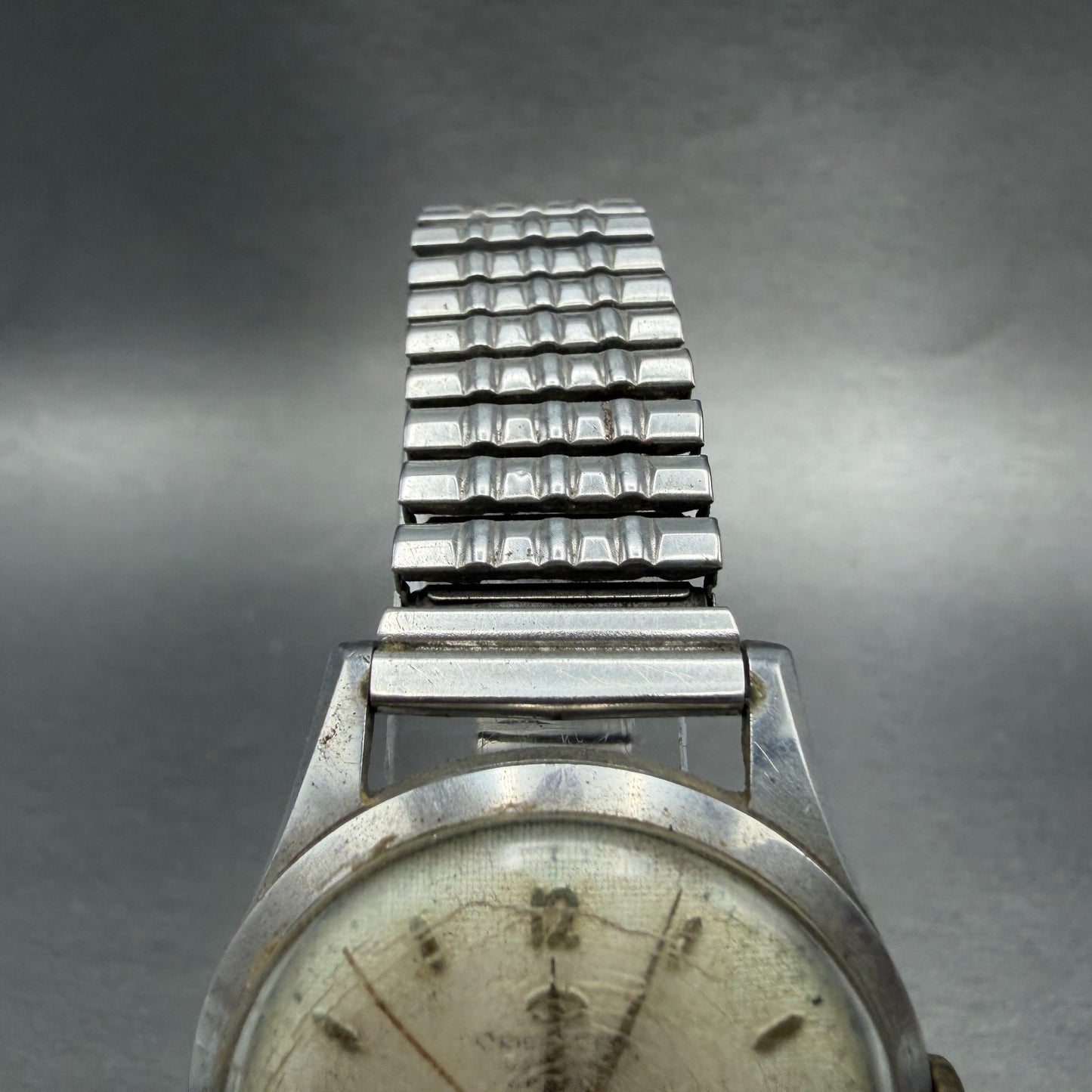 Orient Star Dynamic Watch Men 33mm White Dial Silver Tone Round VTG PARTS5