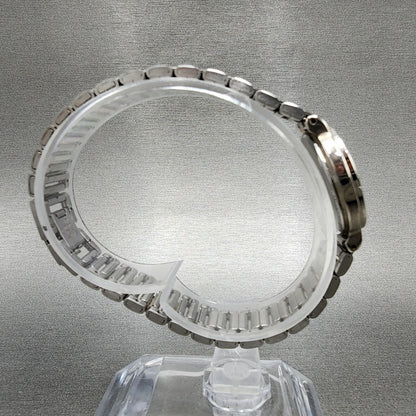 Seiko Session Watch Women 24mm White Dial Two Tone Round V801113A New Battery8