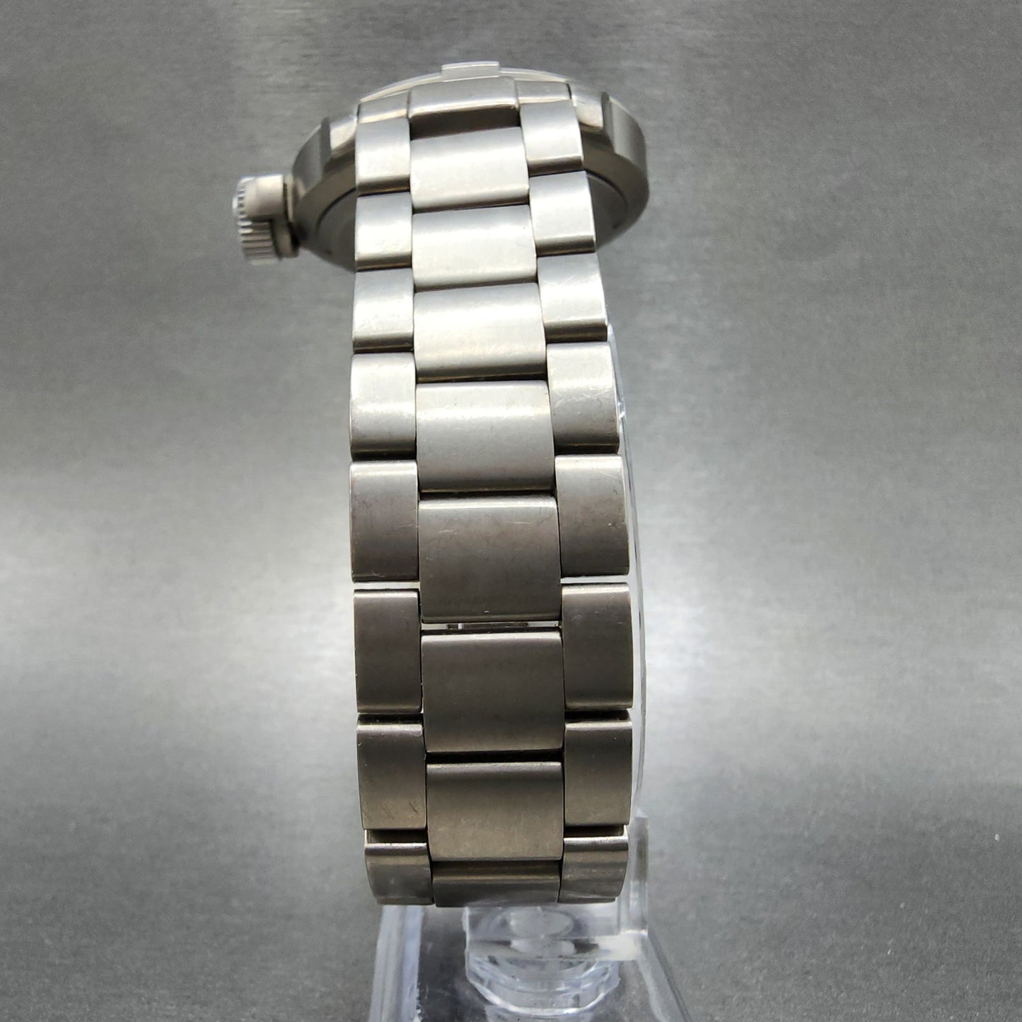Nautica BFC Dive Watch Men 46mm Blue Dial Titanium Date Round A18521 New Battery