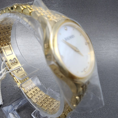 Balmain De Balmain Watch Women 25mm MOP Dial Gold Tone Diamond Markers4