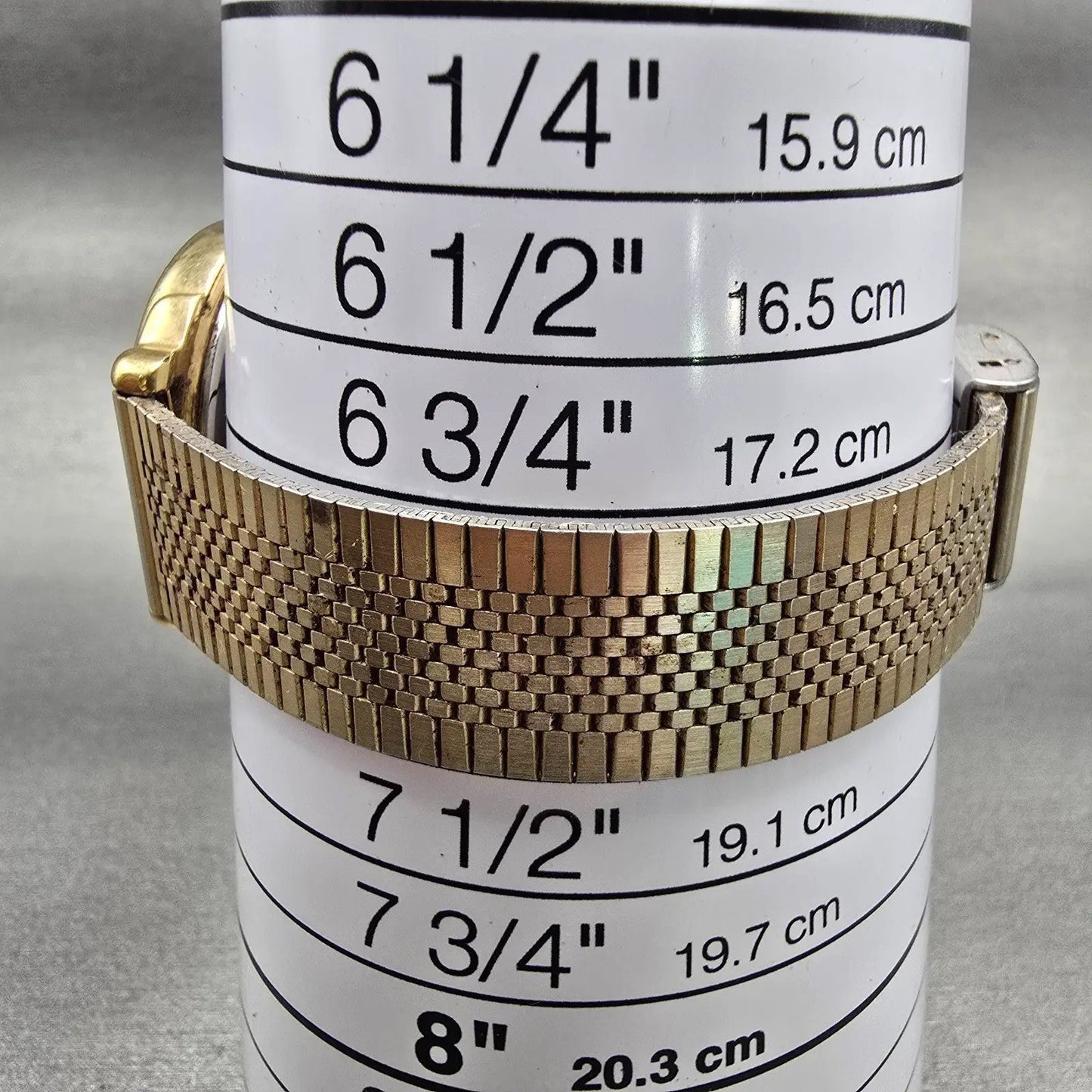 Seiko Avenue Watch Men 32mm Cream Dial Gold Tone Date 5H22-6150 New Battery VTG9