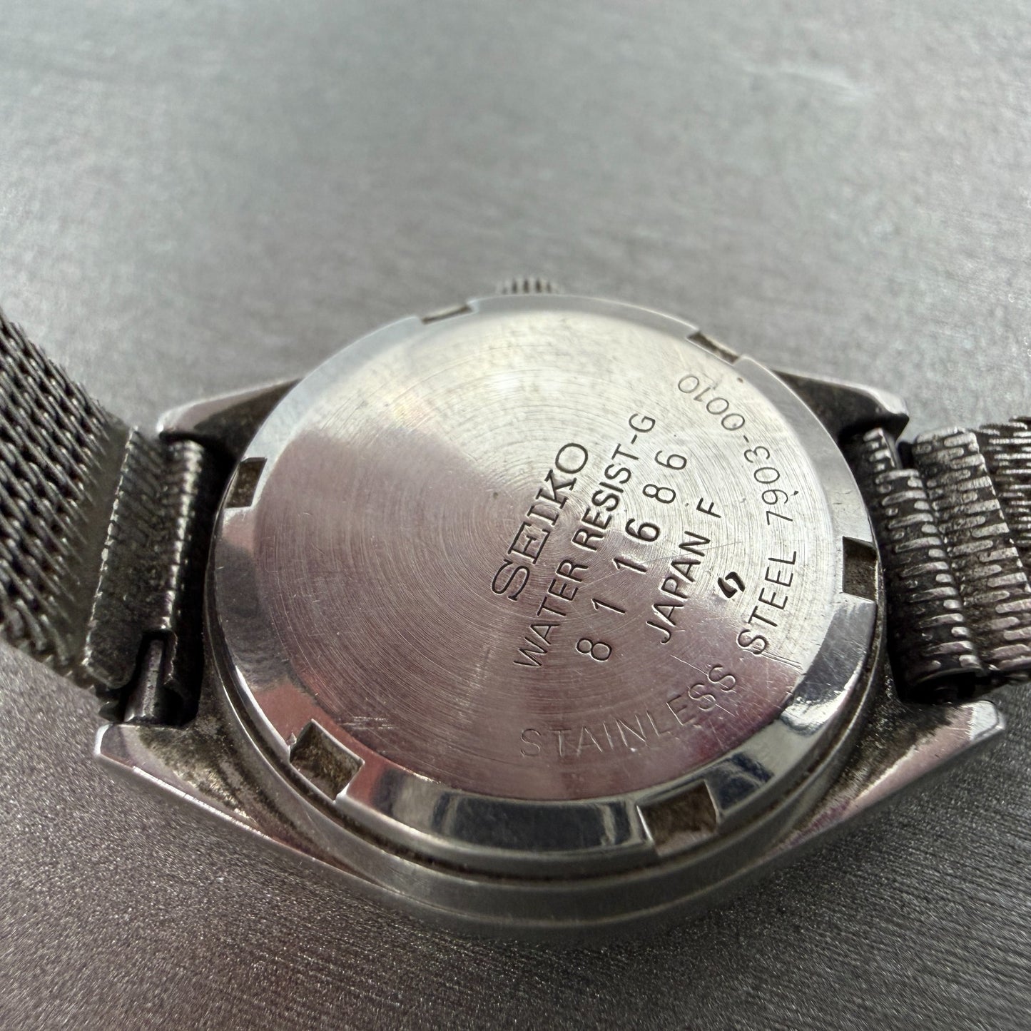 Seiko Watch Women 24mm Silver Dial Silver tone Daydate 7903-0010 New Battery9