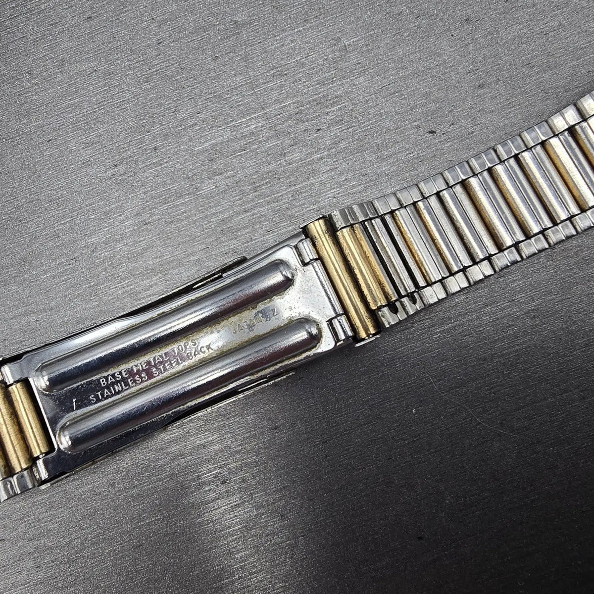 Seiko Watch Men 33mm White Dial Two Tone Daydate SQ 7132A VTG PARTS15