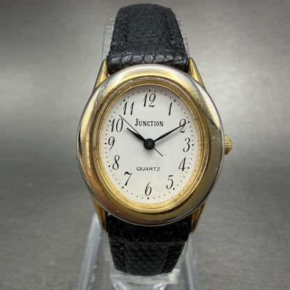 Citizen Junction Watch Women 21mm White Dial Gold Oval 5930-344596 New Battery0