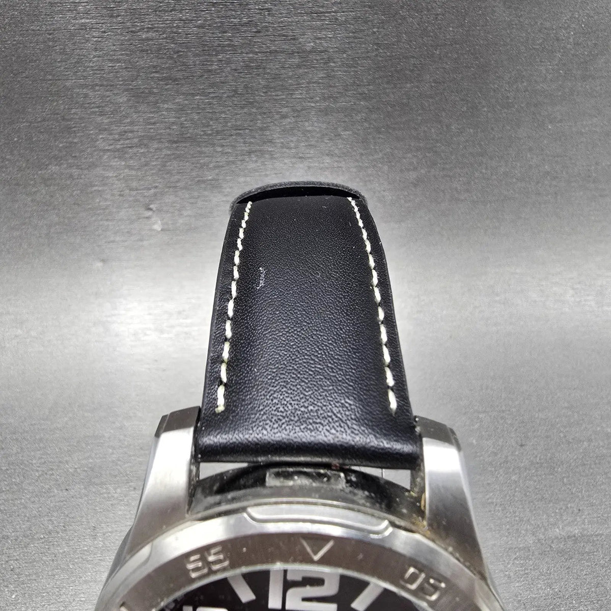 Invicta Specialty Watch Men 48mm Brown Dial Silver Round 1904 Leather New Batt4
