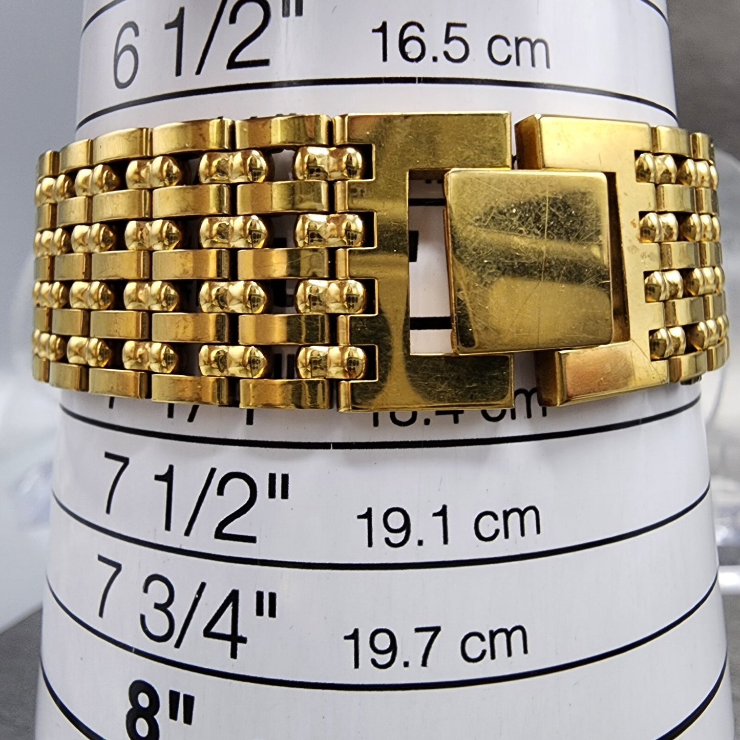 Citizen CQ Tank Watch Men 25mm Black Dial Gold Tone Octagon New Battery10