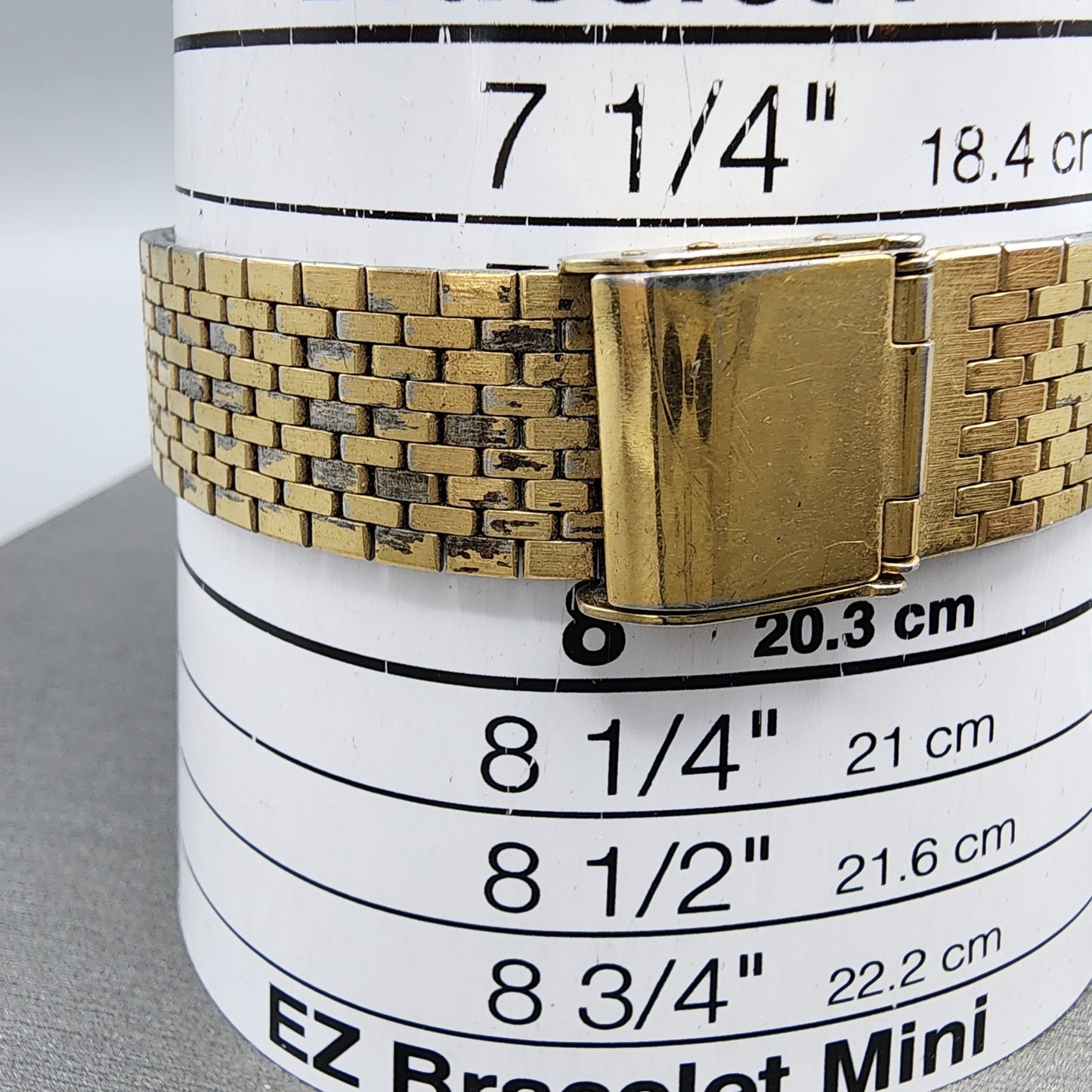 Citizen CQ Digital Watch Men 33mm LCD Gold Tone New Battery 4097238 VTG10