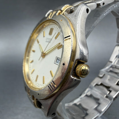 Citizen Watch Men 36mm Cream Dial Two Tone Date Round 5510-K09915 PARTS3