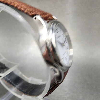 Citizen Reguno Watch Women 24mm White Dial Silver Tone E031T017207 Solar Runs3