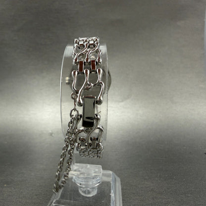 Citizen Date Seine Watch Women 25mm Silver Dial Silver Tone Date Manual Wind Run7
